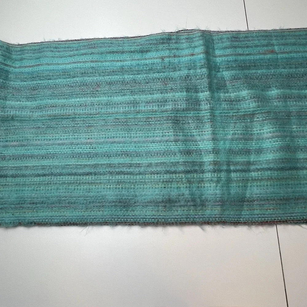 Alpaca Infinity Scarf Green Blue Yellow Pink Red 14 x 64